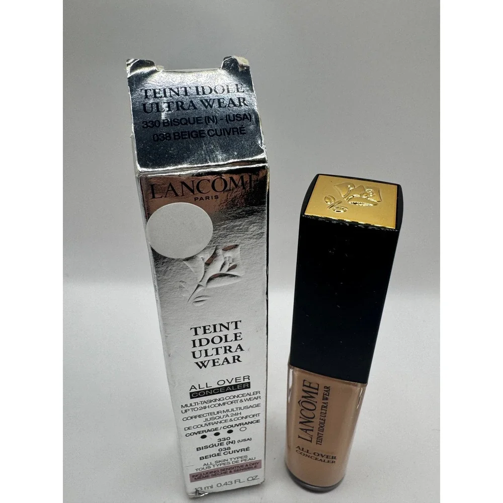 Lancome Teint Idole Ultra Wear All Over Concealer 330 Bisque NIB